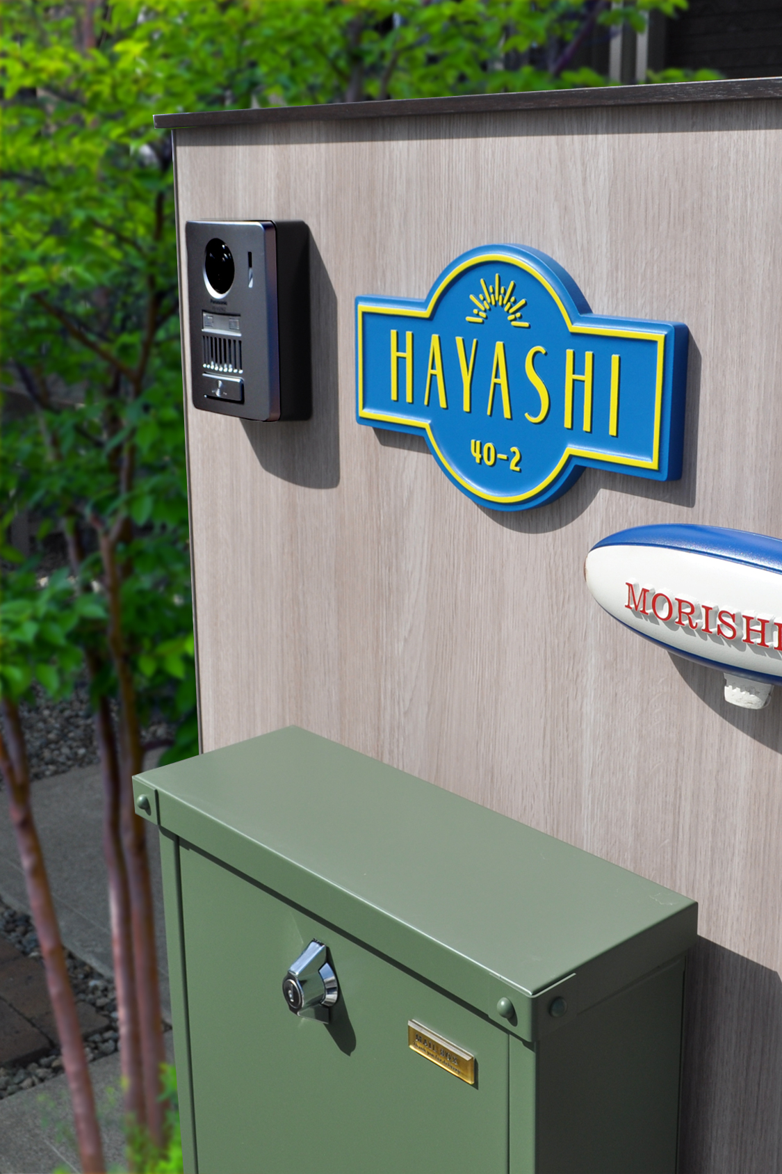 おしゃれな表札や看板製作のご依頼・オーダー｜表札・看板メーカー
